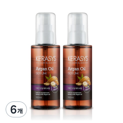 케라시스 아르간 오일 헤어 세럼, 100ml, 6개