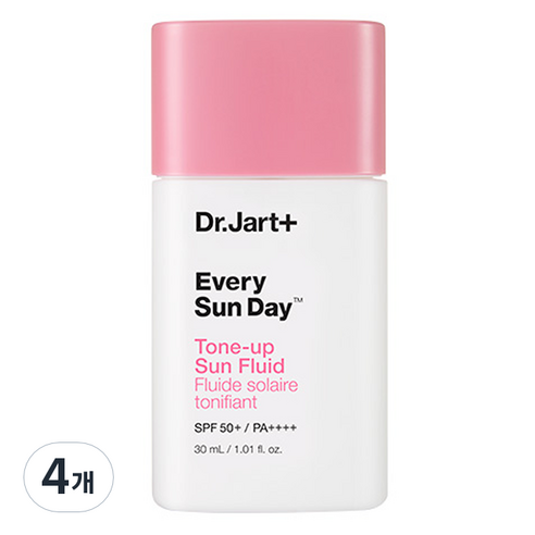 닥터자르트 에브리 선 데이 톤업 선 플루이드 SPF50+ PA++++, 30ml, 4개