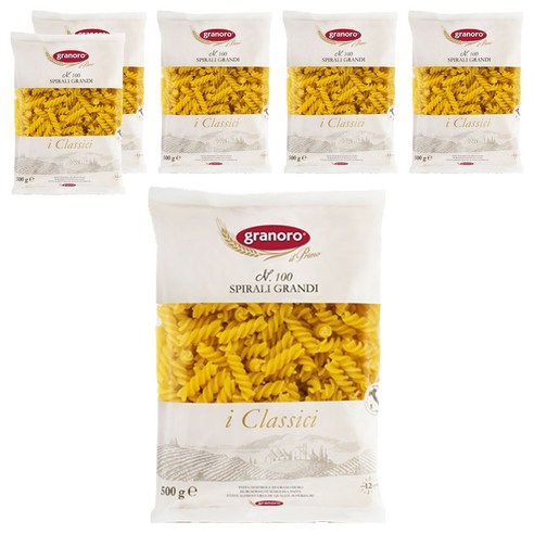 그라노로 푸질리 스피라리, 500g, 6개