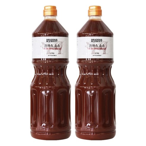 딜리셔스마켓 돈까스 소스, 2kg, 2개