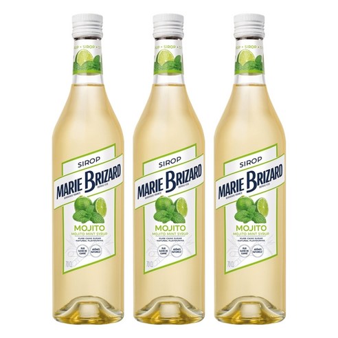 마리브리자드 모히또 민트 시럽, 700ml, 3개