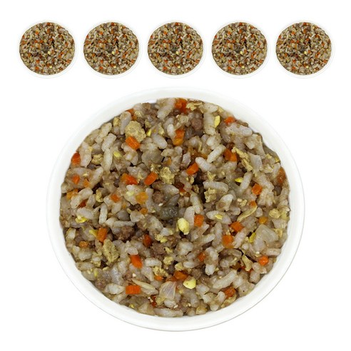 짱죽 실온이유식 한우콩나물야콘밥 완료기, 혼합맛(한우/콩나물), 160g, 6개