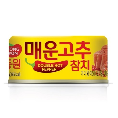 동원 매운 고추참치 통조림, 150g, 5개