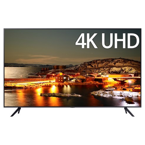 삼성전자 4K UHD LED TV: 홈 극장 체험을 위한 몰입적 시각 경관