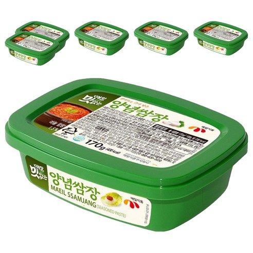 매일식품 매일 맛있는 양념 쌈장, 170g, 6개
