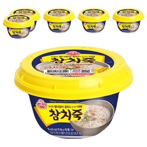오뚜기 참치죽, 285g, 6개