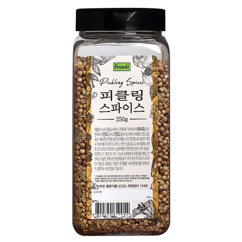 푸디 피클링스파이스, 250g, 1개
