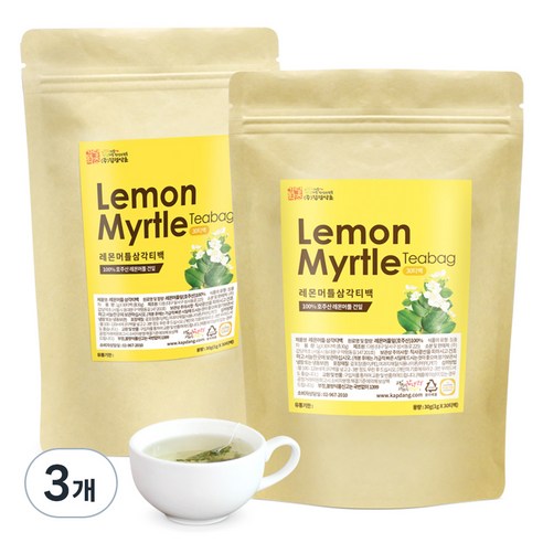 갑당약초 레몬머틀 삼각티백, 1g, 30개입, 3개, 1g