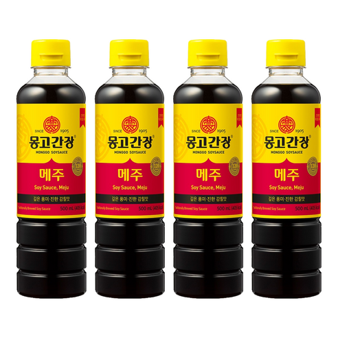 몽고간장 송표 메주, 500ml, 4개
