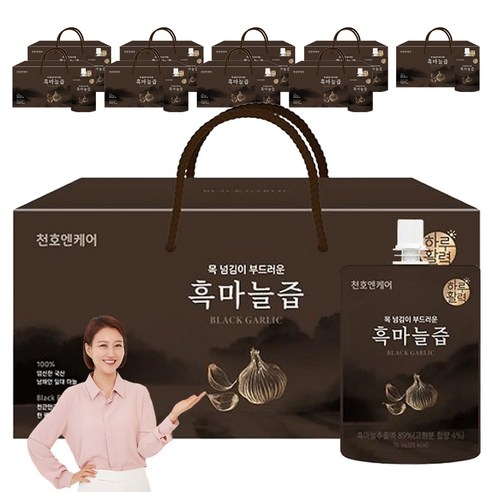 하루활력 흑마늘즙, 70ml, 300개