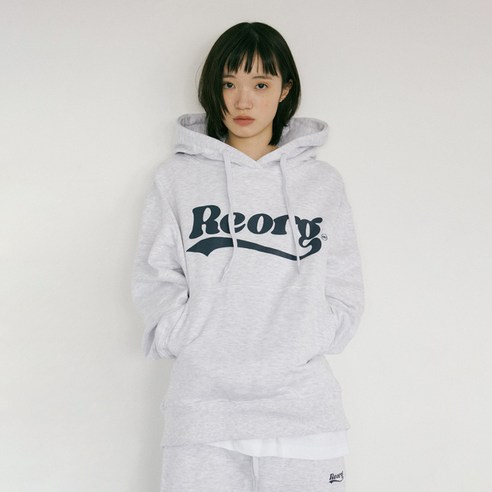 리올그 NUE REORG WAVY LOGO 기모 HOOD