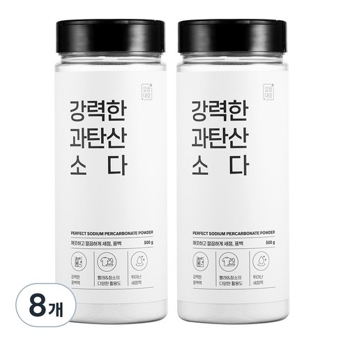 깔끔대장 강력한 과탄산소다, 500g, 8개