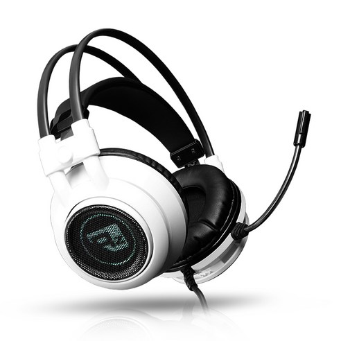 리줌 7.1채널 진동 게이밍 헤드셋, 화이트, G-FACTOR Z4000