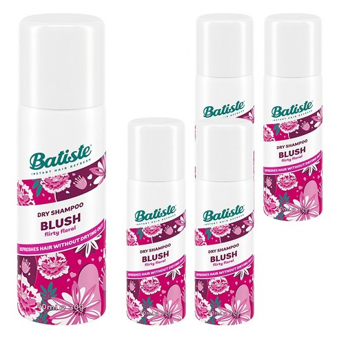 바티스트 드라이샴푸 블러쉬, 50ml, 5개