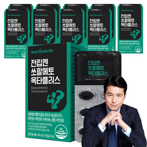 뉴트리원 전립엔 쏘팔메토 옥타플러스 17.4g, 30정, 10개