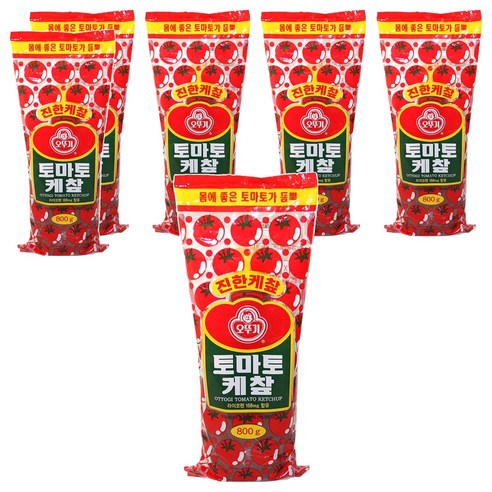 오뚜기 토마토 케챂, 800g, 6개