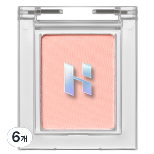 홀리카홀리카 마이 페이브 피스 아이섀도 1.8g, 스트로베리크림, 6개