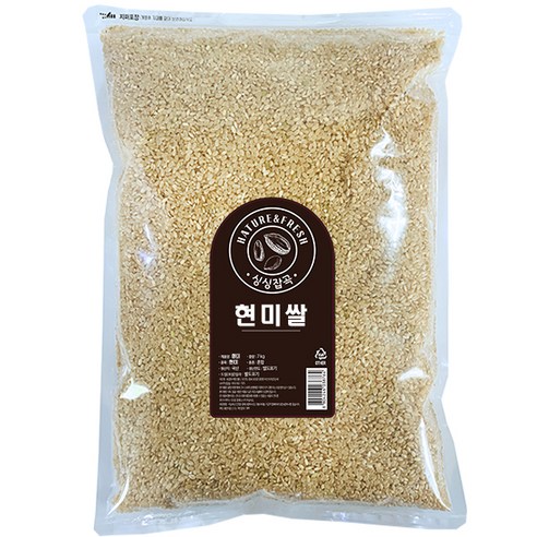 싱싱잡곡 현미, 7kg, 1개