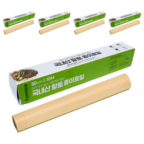 포마인 황토 종이호일, 10m, 1개입, 5개