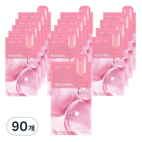 메디힐 콜라겐 뮤신 에센스 마스크팩 20ml, 1개입, 90개