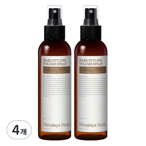 나드 스타일링 볼륨 헤어스프레이, 200ml, 4개