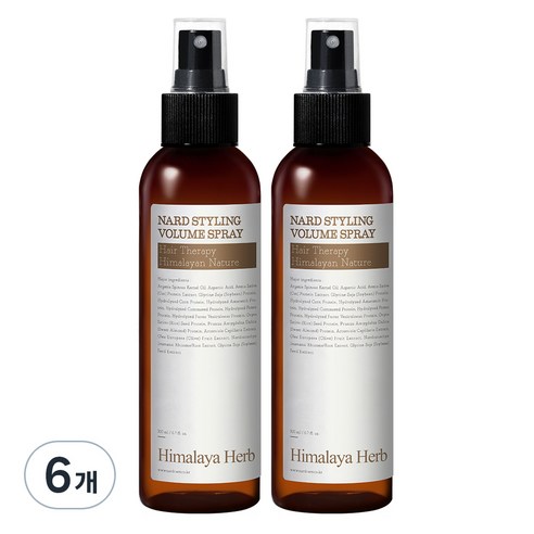 나드 스타일링 볼륨 헤어스프레이, 200ml, 6개