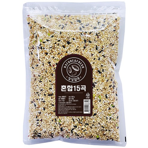 월드그린 혼합 15곡미, 800g, 1개