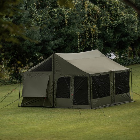 압도적인 그늘과 쾌적함, 아이두젠 그랜드빌 타프스크린으로 캠핑의 품격을 높이세요.