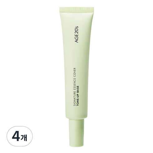 에이지투웨니스 시그니처 에센스 커버톤업 베이스 40ml, 02 그린, 4개