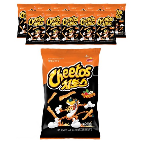 치토스 매콤달콤한맛, 82g, 12개