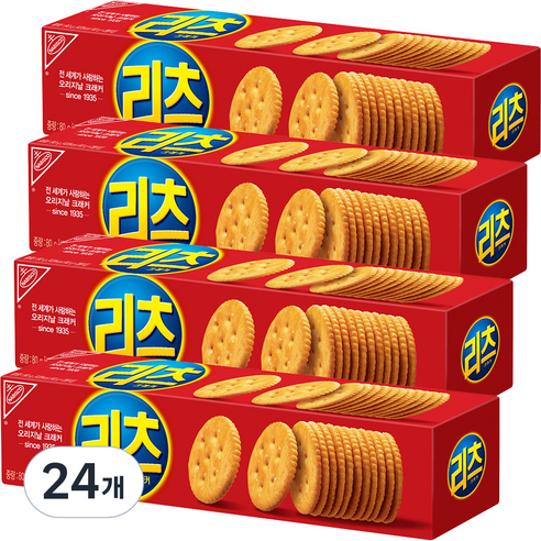 리츠 크래커, 80g, 24개