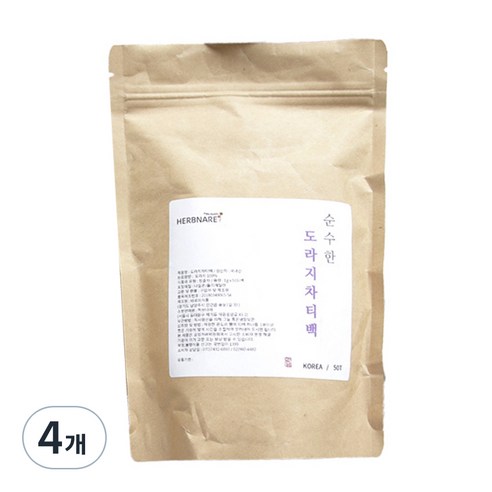 허브나래 도라지차, 1g, 50개입, 4개