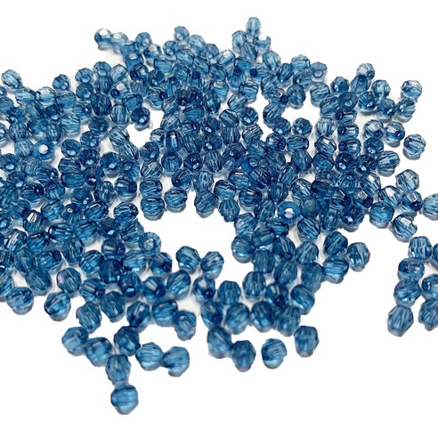 보석씨드 비즈 공예용 재료 4mm 500g, 딥블루, 1세트