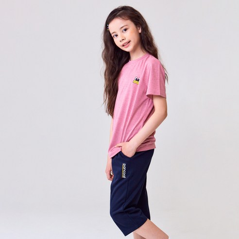 팬콧 아동용 백이큐먼트 반팔 상하복
