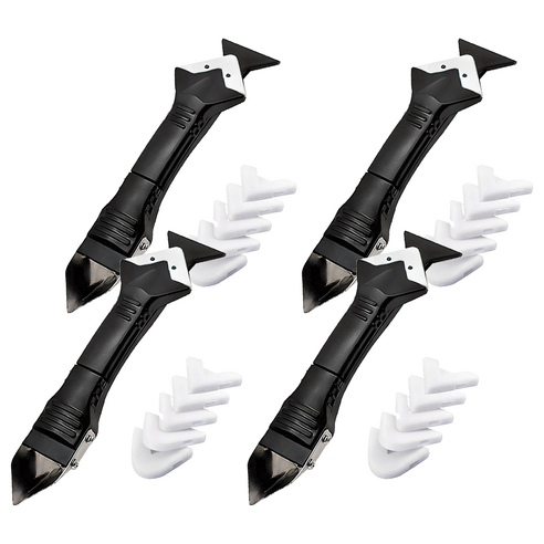 바벨롭 실리콘 제거기 스크래퍼 3in1 세트 01 스틸, 4세트