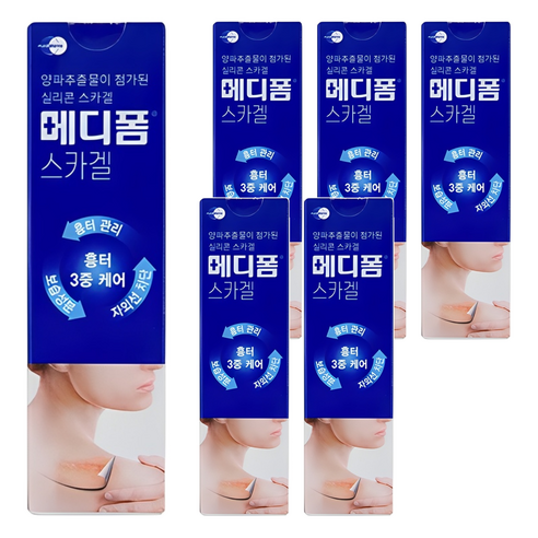 메디폼 스카겔 연고 12g, 6개
