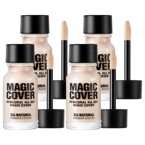 쏘내추럴 올 데이 매직 커버 10ml, 4개