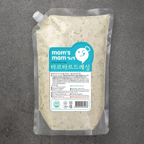 맘스맘 타르타르드레싱, 2kg, 1개