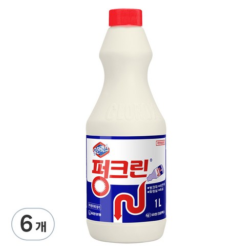 펑크린 배수구세정제, 1L, 6개