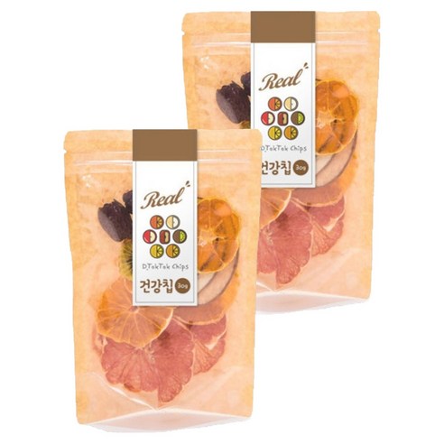 디톡톡 건조 과일 건강칩, 30g, 1개입, 2개