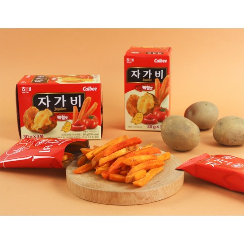 바삭함과 달콤함의 완벽한 조화, 자가비 케첩맛으로 행복한 간식 타임!