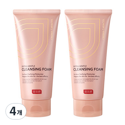 자민경 크레마카라콜 클렌징 폼, 175ml, 4개