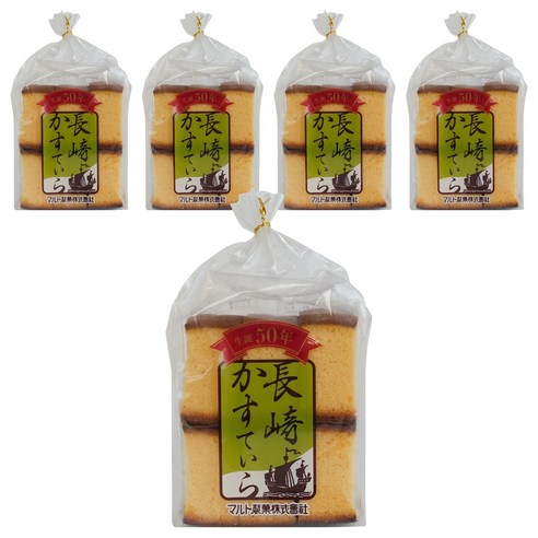 마루토세이카 나가사키 카스텔라, 260g, 5개