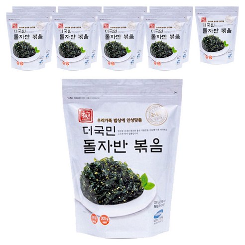 더국민 돌자반 볶음