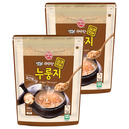 오뚜기옛날 구수한 끓여먹는 누룽지