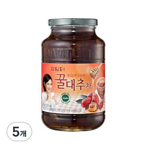 담터 꿀대추차, 1kg, 1개입, 5개