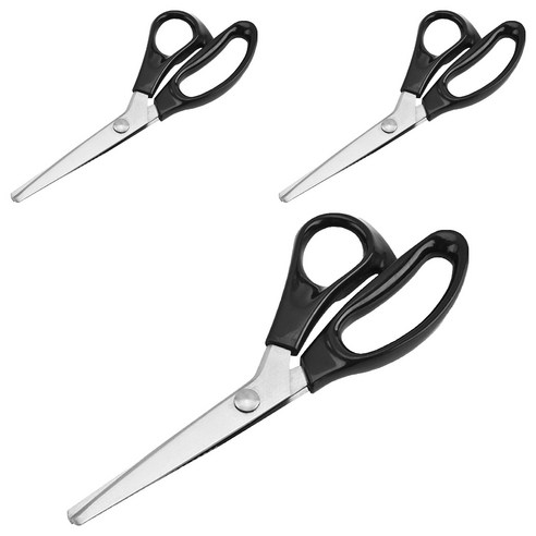 동아피엠에스 스테인리스 핑킹가위 삼각형 5mm, 혼합색상, 3개