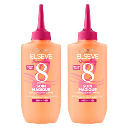로레알파리 드림랭스 8초 매직 워터 헤어트리트먼트, 2개, 200ml