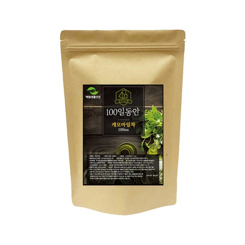 해밀생활건강 100일동안 캐모마일차 삼각티백, 1.2g, 100개입, 1개