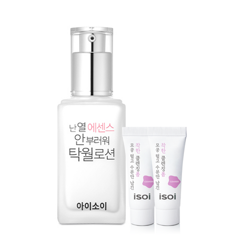 아이소이 난 열 에센스 안부러워 탁월로션 70ml + 수분폼 7mlx2개, 1세트